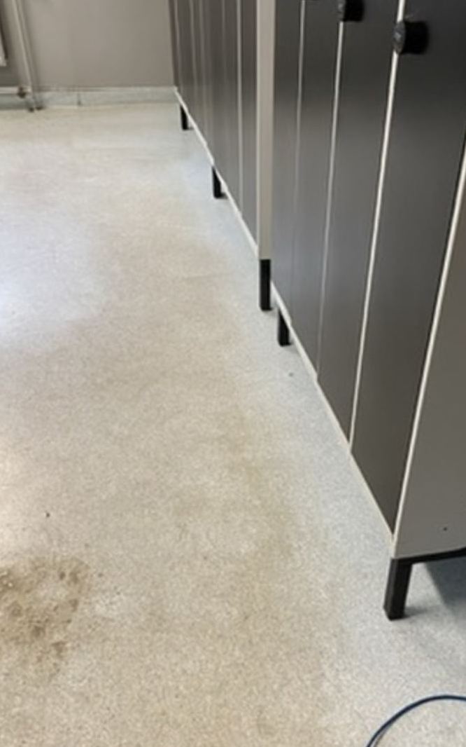 Före: omklädningsrum