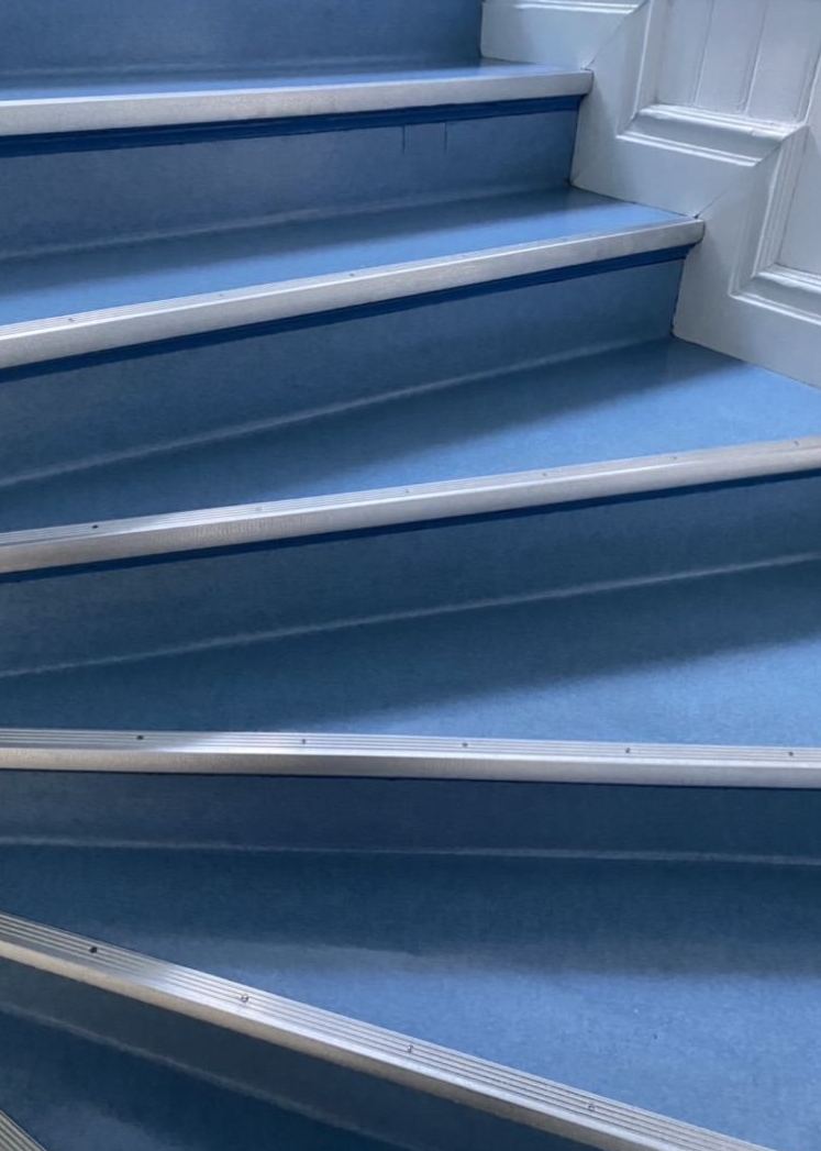 Efter: trappstädning